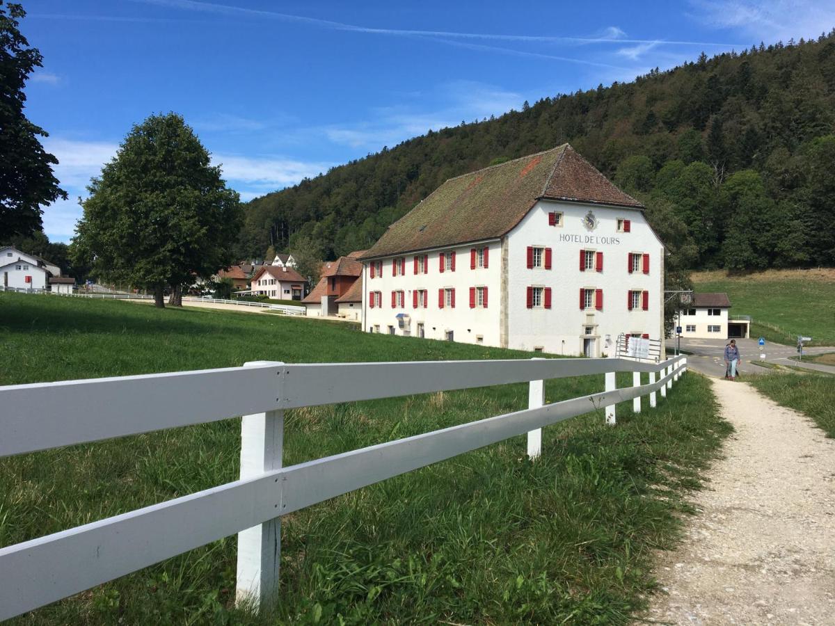 Auberge De Bellelay Restaurant Chez Aron Balde ภายนอก รูปภาพ